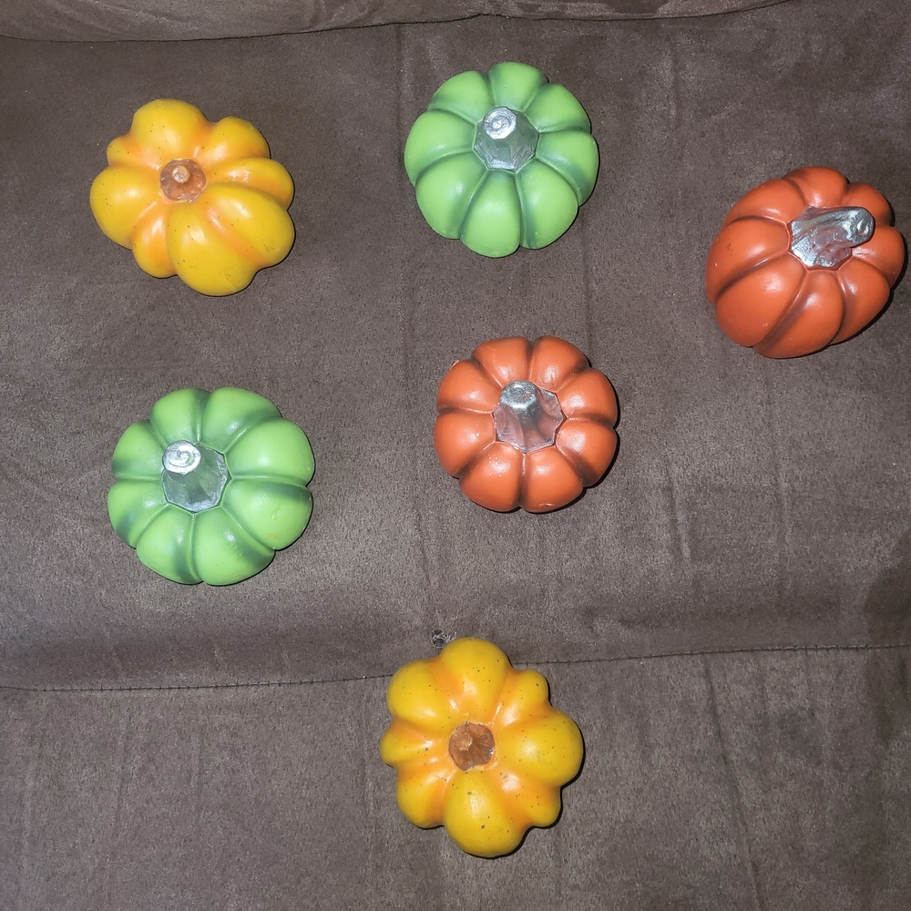 Set of Pumpkin Shaped Decor